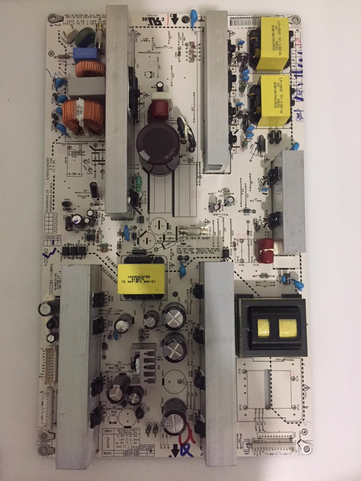 Carte D'alimentation LG Pour TV - Réf. EAX40157602/0, Compatible Plusieurs Modèles
