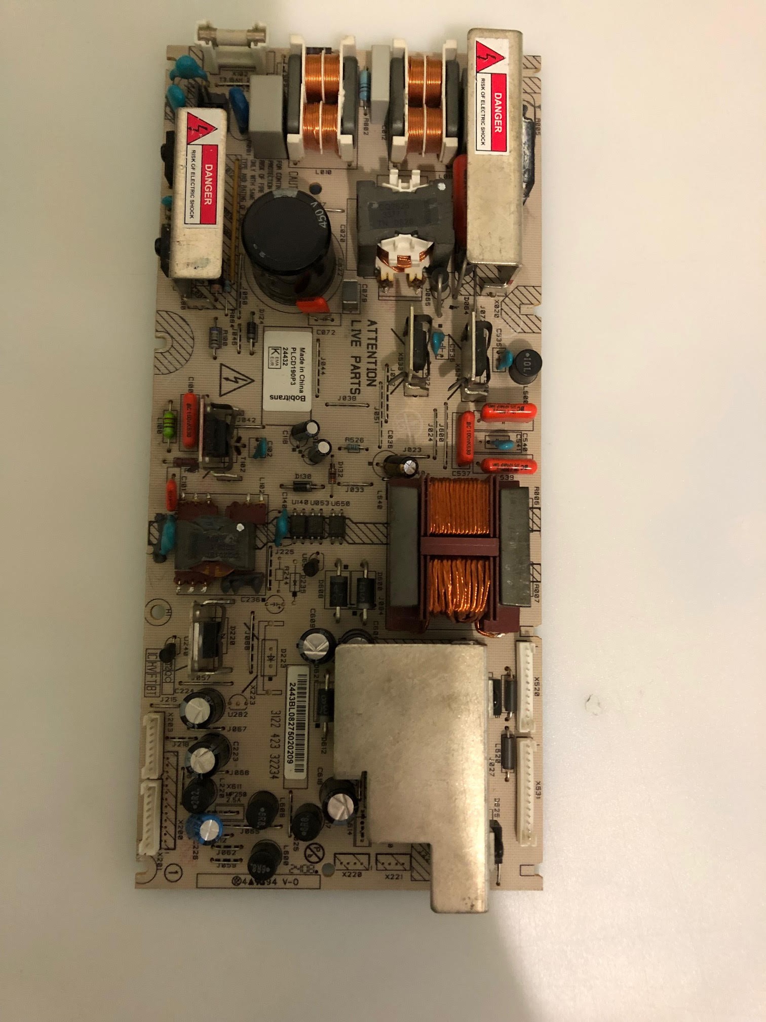 Platine alimentation pour Télévision PHILIPS - 996590023141