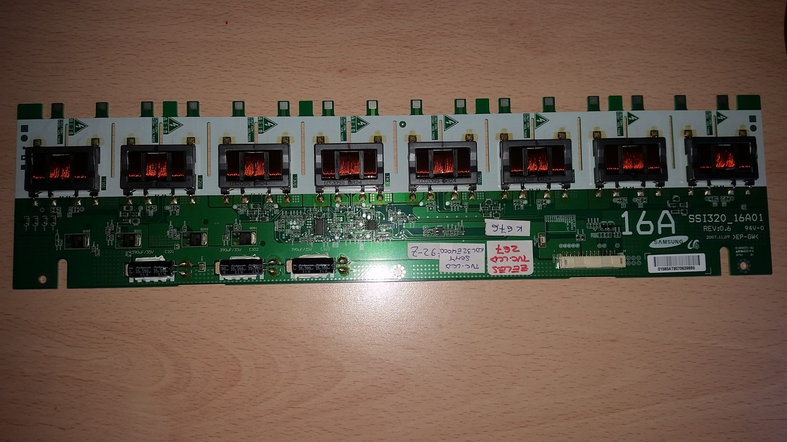 Sony Inverter inverter tv sony kdl-32e4000 ssi320_16a01 rev:0.6