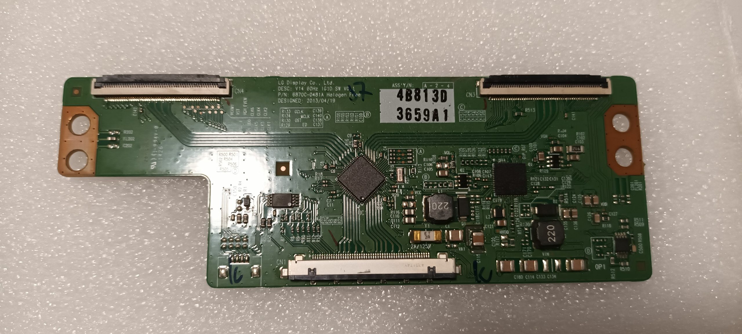 Carte T-CON Pour TV TCL U50P6026 - Modèles 6870C-0743A / 6871L-5435A (Neuf)